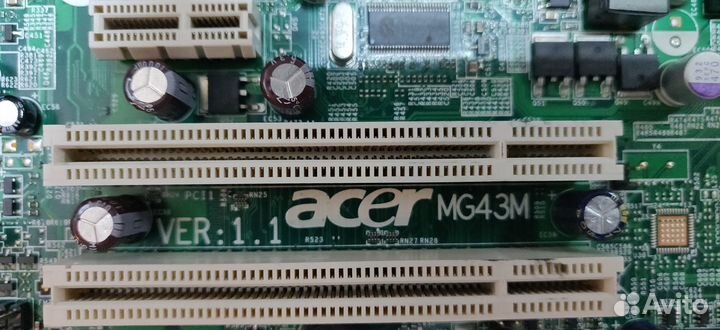 Мат. плата Acer MG43M/LGA775/mATX/DDR3