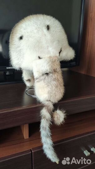 Шапка норковая женская