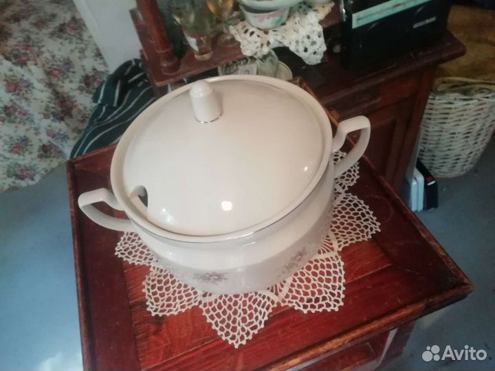 Супница фарфор СССР рига