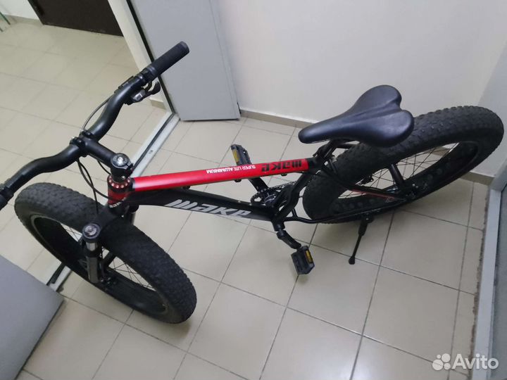 Велосипед широкие шины Фетбайк