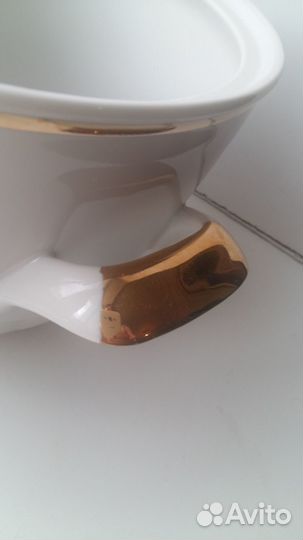 Супница из серванта / Фарфор / Ромашки