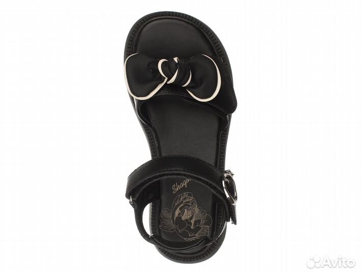 Сандалии Шаговита (Черный, Девочка, 33 / 21.3 см)
