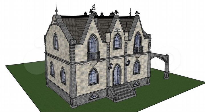 Дом 140 м² на участке 12,4 сот.