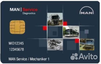 Программная карта для MAN cats III с Offline