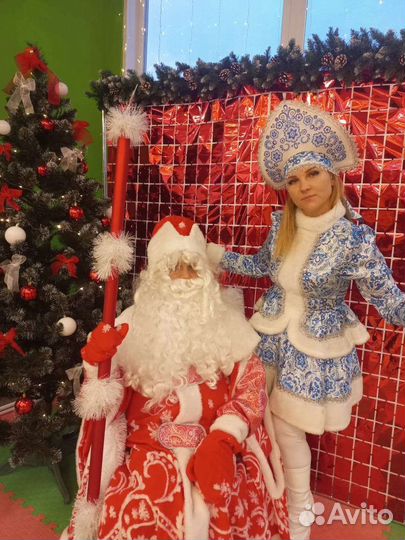 Дед мороз и снегурочка