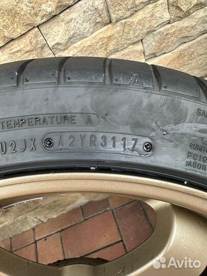 Диски Volk te37 + Dunlop Sport