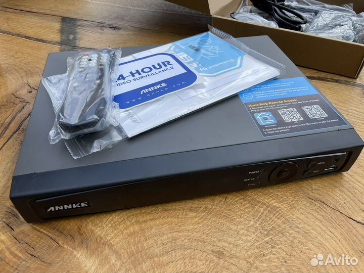 IP Регистратор Annke 4k POE для видеонаблюдения
