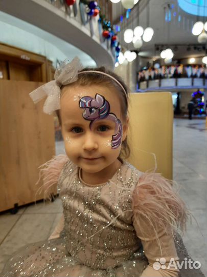 Аквагрим на детские праздники, с выездом по нск