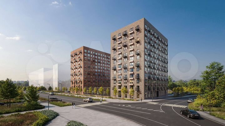 Квартира-студия, 27,3 м², 9/16 эт.