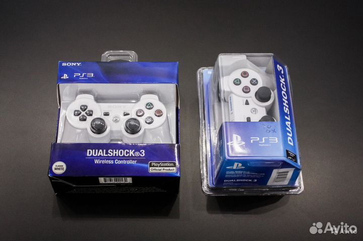 Геймпад белый новый Sony PlayStation 3 гарантия