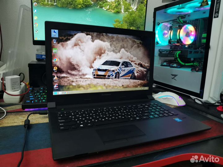 Быстрый ноутбук Lenovo 50-30, 4 ядра 500 гб