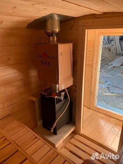 Баня-бочка квадро в наличии