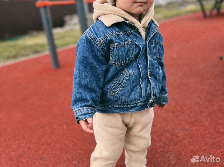 Куртка джинсовая утепленная gap