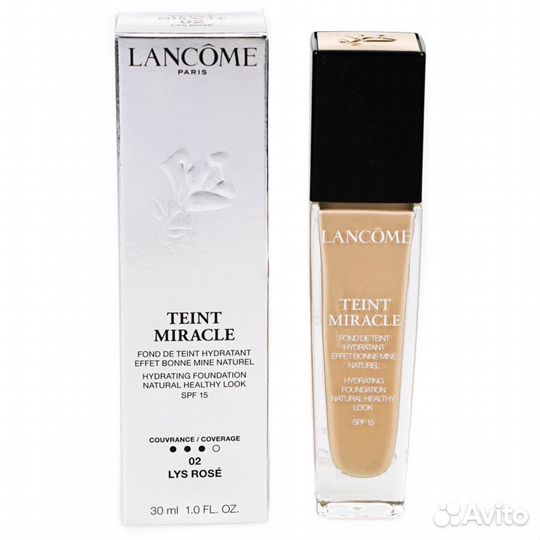 Крем тональный Lancome Teint Miracle 02 lys rose