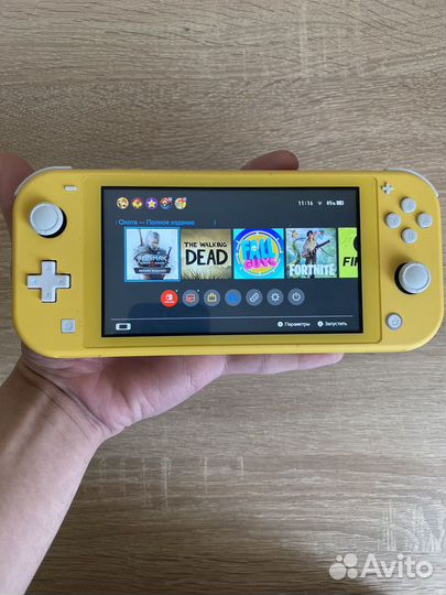 Портативная игровая приставка nintendo switch lite