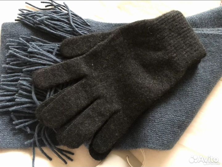 Шарф перчатки из Новой Зеландии шерсть