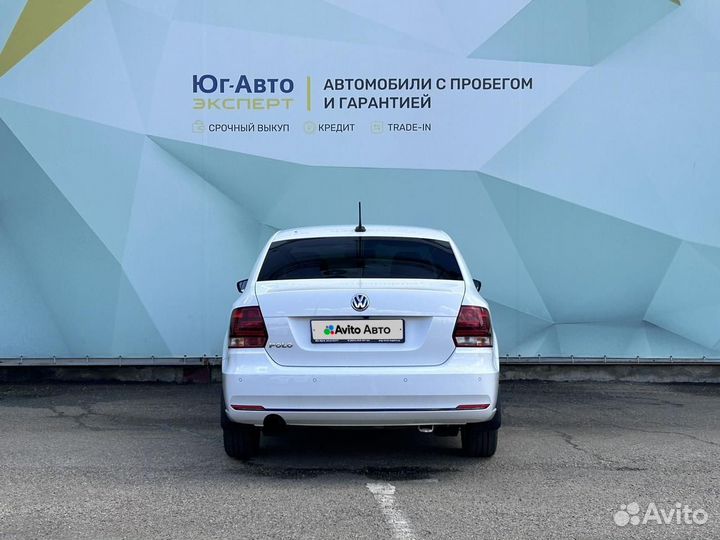Volkswagen Polo 1.6 AT, 2019, 73 229 км