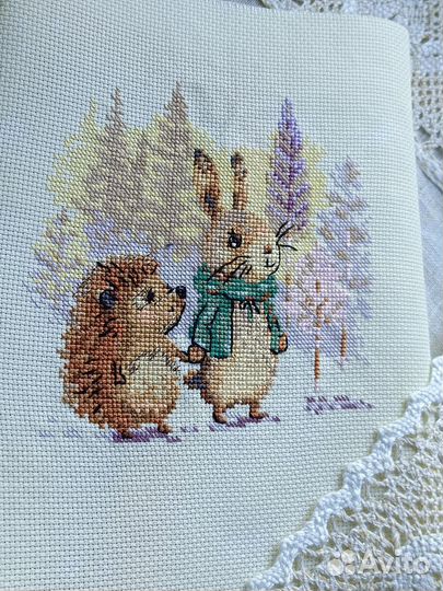 Картина ручная работа. Вышивка крестиком