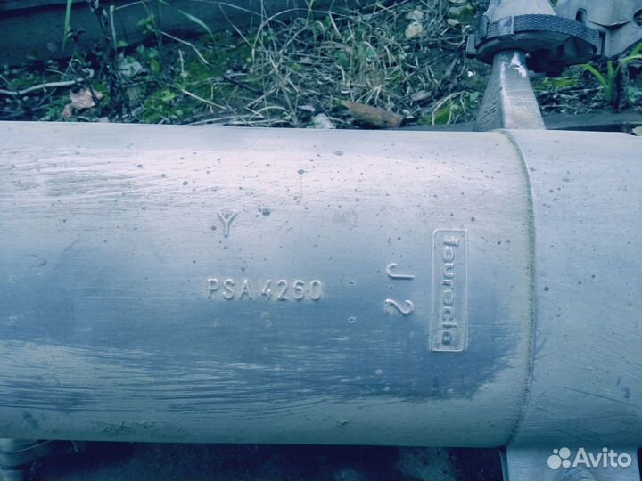 Глушитель от пежо 408 120 л.с двигатель ер6