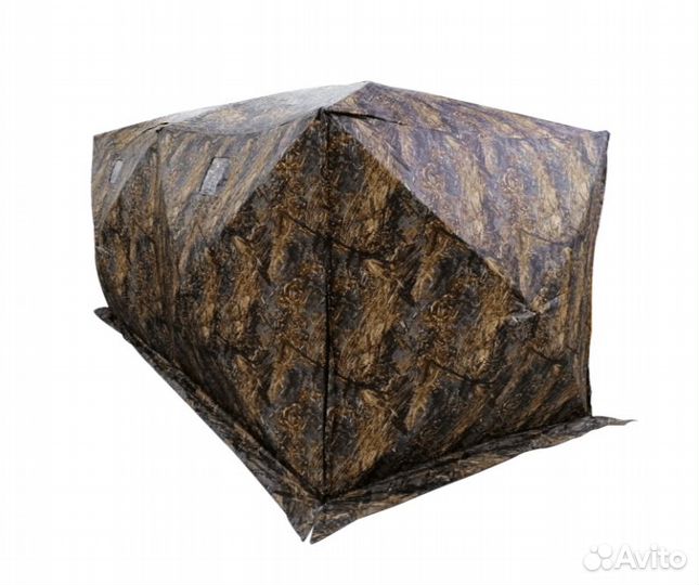 Палатка зимняя утепленная куб