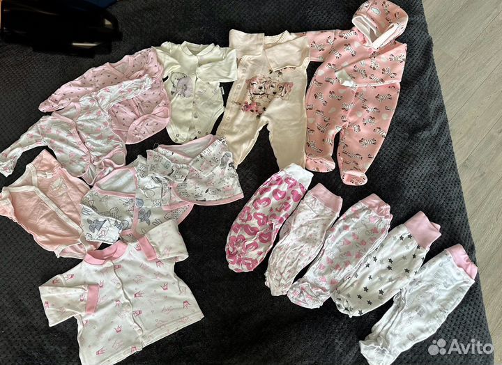 Вещи для новорожденных пакетом