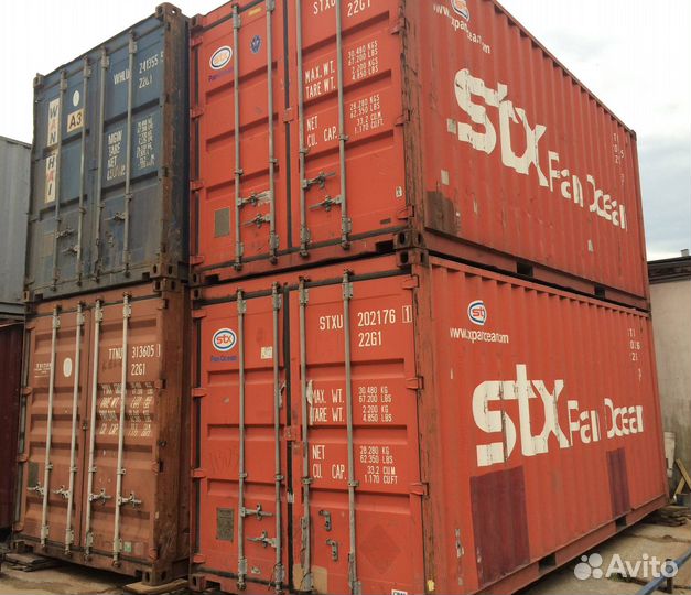 Аренда морского контейнера 20ф бу