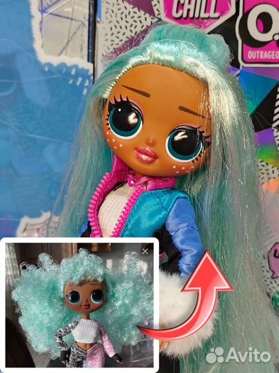 Кукла LOL OMG Winter Chill Icy Gurl и Brrr B.B