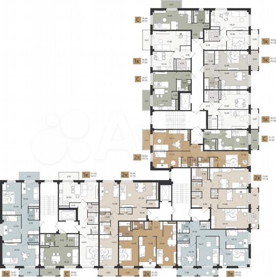 Квартира-студия, 23,6 м², 4/5 эт.