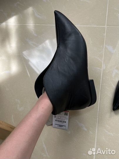 Ботильоны zara новые