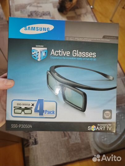 Очки 3D к телевизору samsung