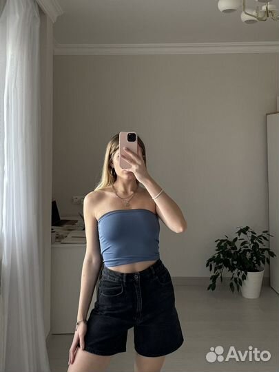 Черные шорты бермуды befree