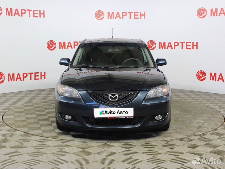 Mazda 3 1.6 МТ, 2005, 253 289 км