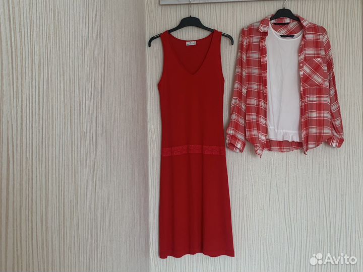Рубашка zara Платье Tom Tailor