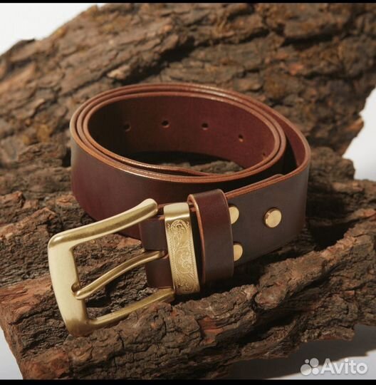 Кожаный ремень женский