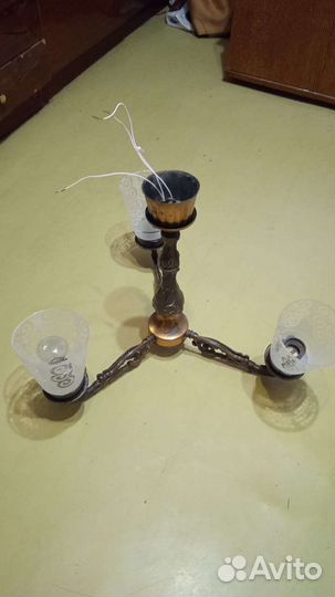 Люстра в ретро стиле