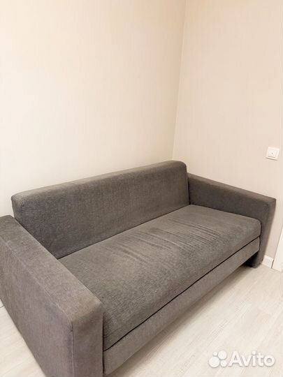 Диван раскладной серый