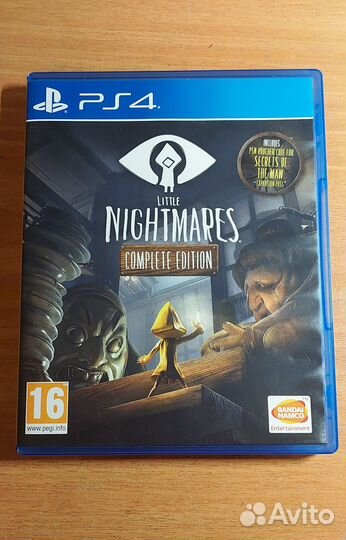 Little nightmares ps4 complete edition диск