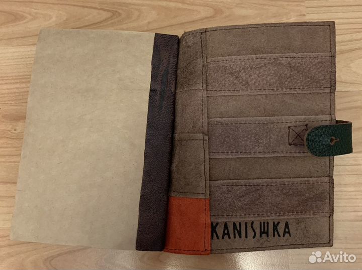 Блокнот кожаный