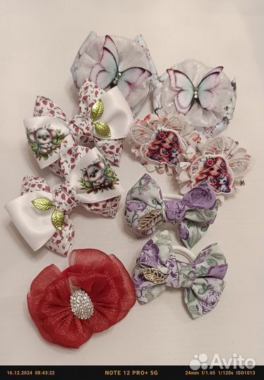 Бантики для волос