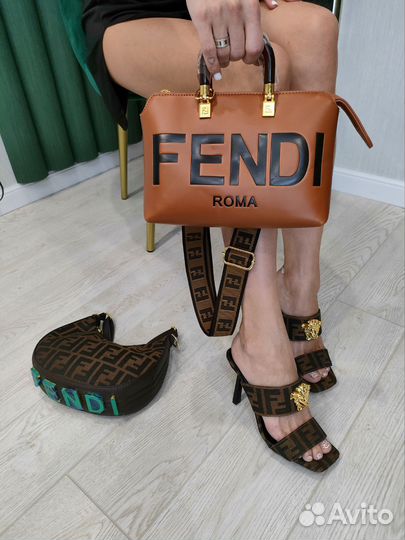Босоножки fendi Versace