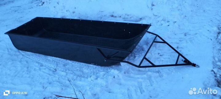 Сани волокуши Пена