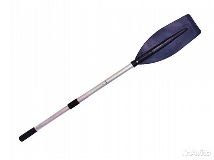 Весло разборное с широкой лопастью под уключину