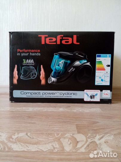 Пылесос Tefal, контейнерный