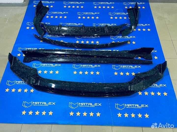 Обвес BMW G05 кованый карбон комплект