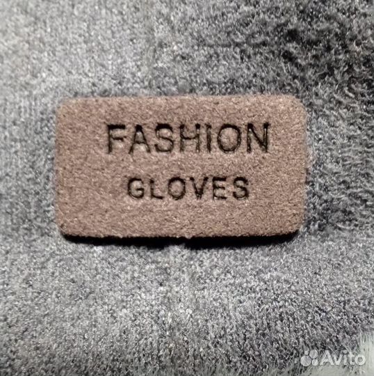 Женские элегантные перчатки с мехом