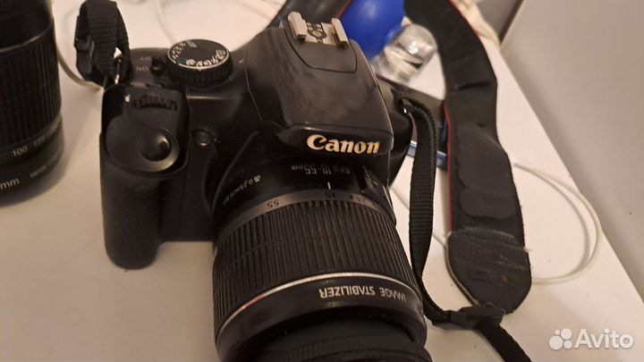 Canon 450d с 2 объективами