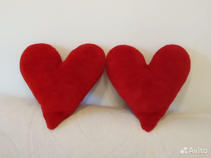 Подушки-сердца из Стокманн