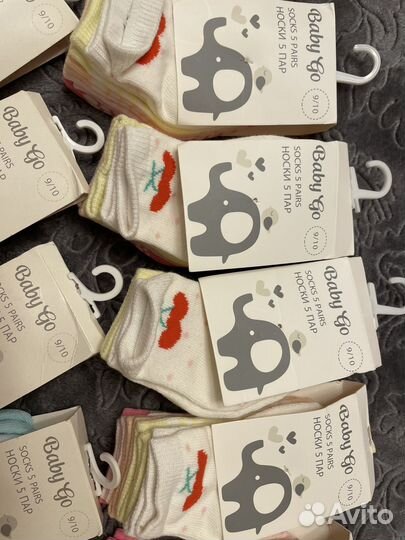 Носки Baby go 9 10 см новые