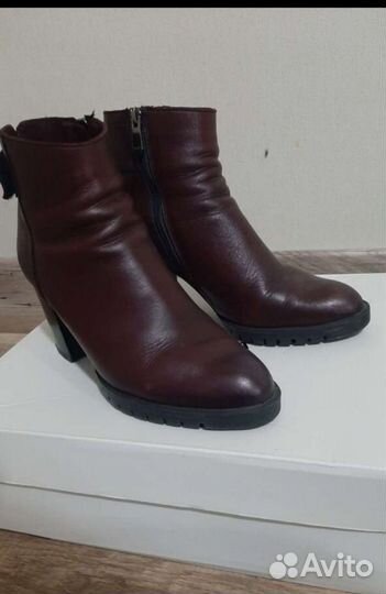 Ботинки женские р37 пр Чехия Кожа