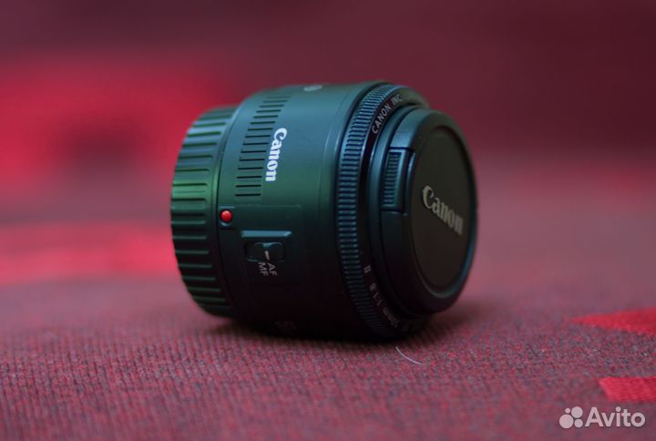 Объектив canon 50mm 1 8